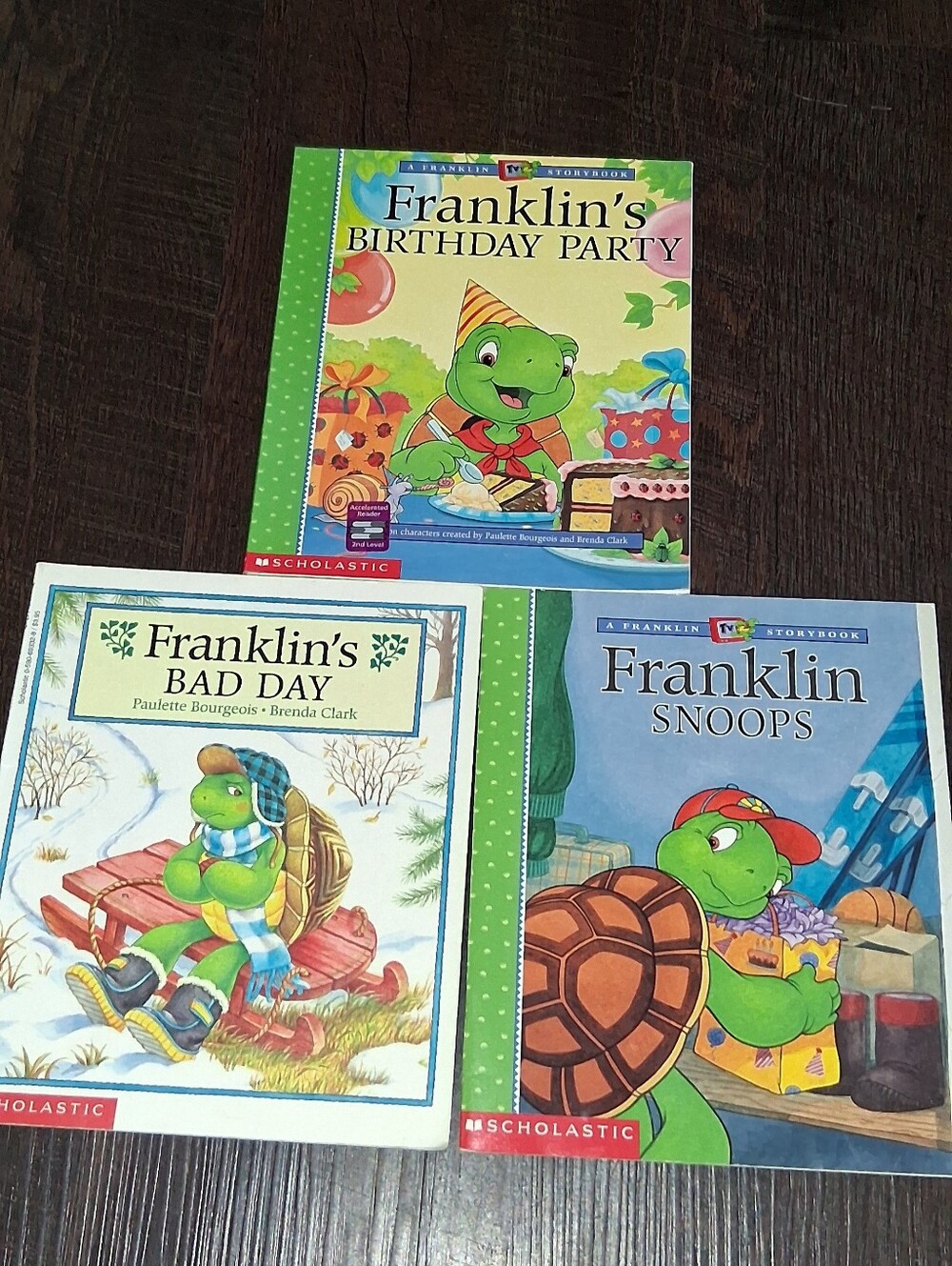 Scholastic Franklin Storybook Set - Green Covers